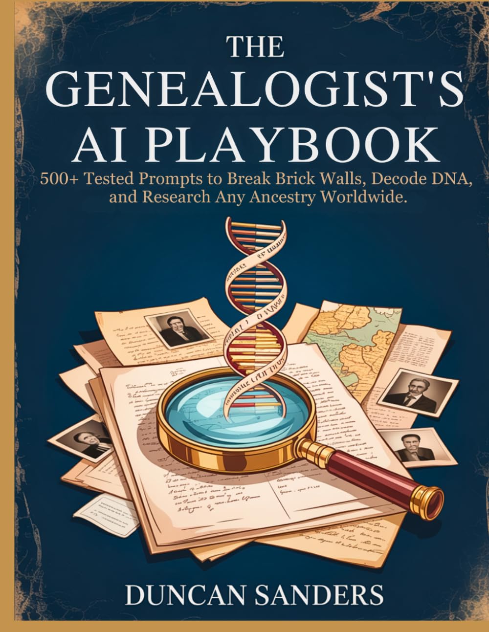 The Genealogist’s AI Playbook: 500+ Tested Prompts to Break Brick Walls, Decode DNA, and Research Any Ancestry Worldwide