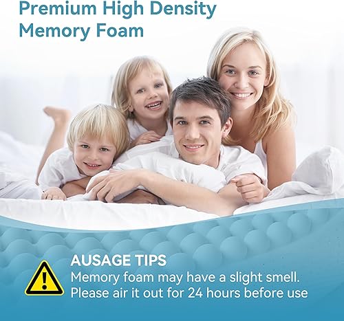 Miniatura 8 de Almohada cervical para el cuello para aliviar el dolor, almohada ergonómica de contorno suave para dormir lateral, almohadas de espuma viscoelástica