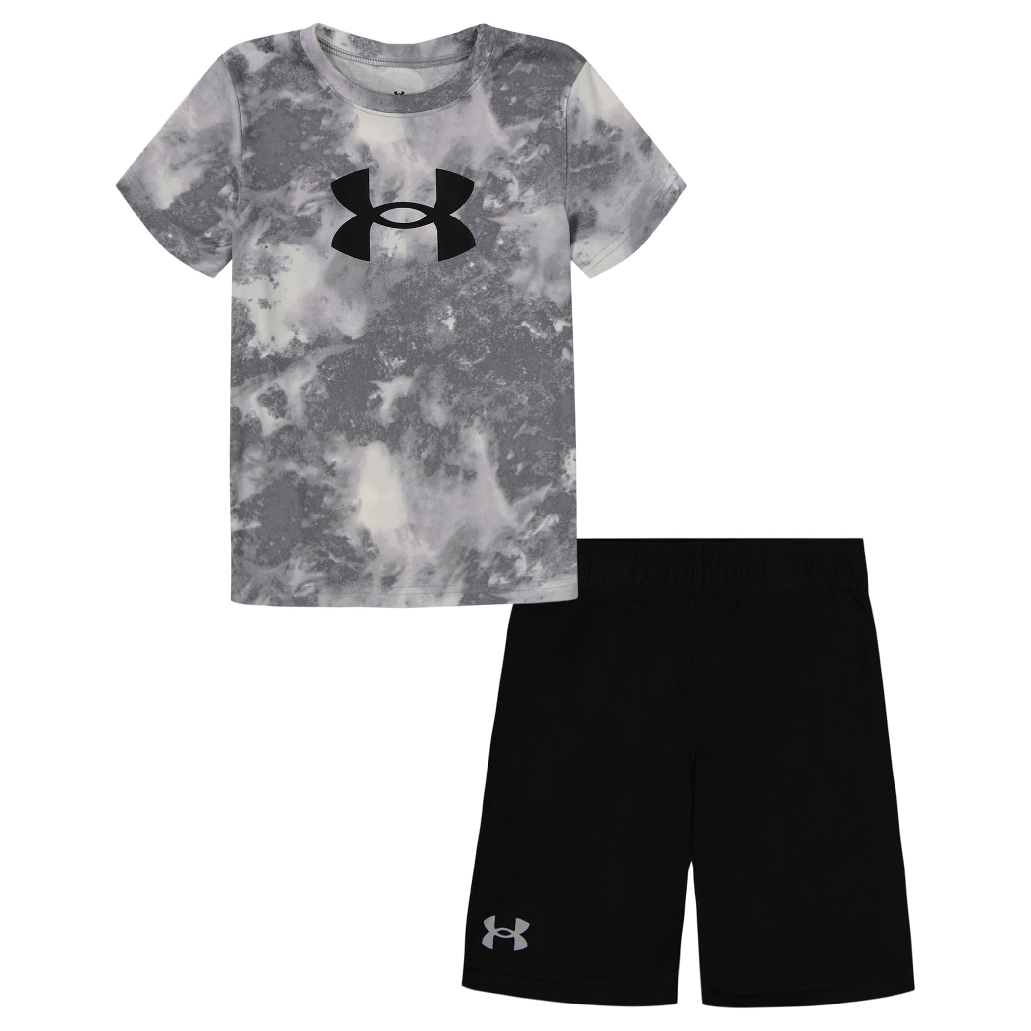 Under Armour Boys' 2-piece Short Sleeve Graphic T-Shirt and Shorts Set