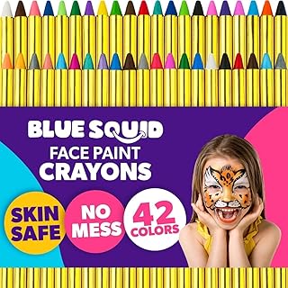 Blue Squid Face Paint Crayons for Kids