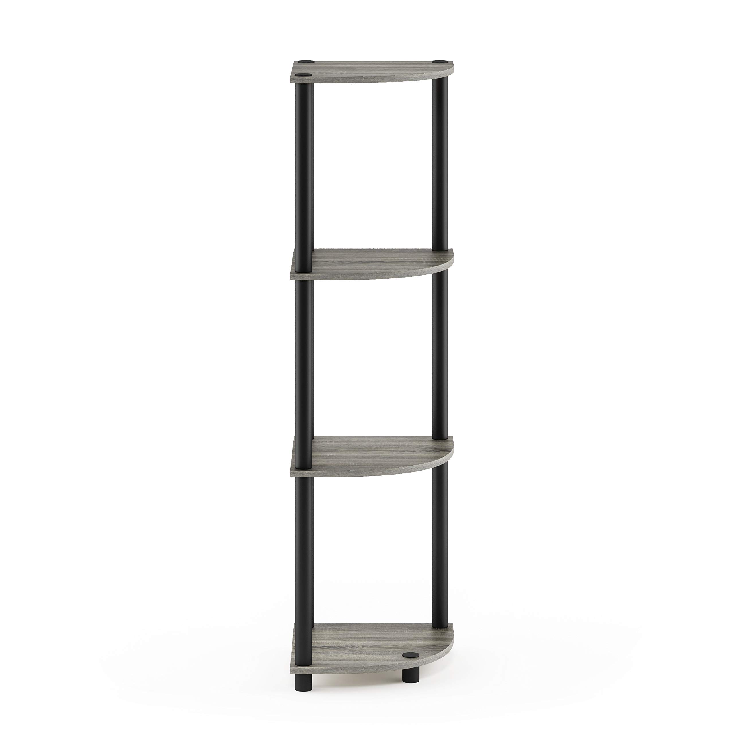 Furinno Eckregal mit 4 Ebenen – Bild 6