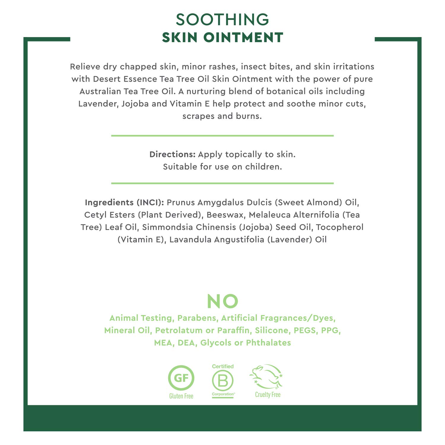 Desert Essence Tea Tree Oil Skin Ointment, 1 oz — Amazon image 8