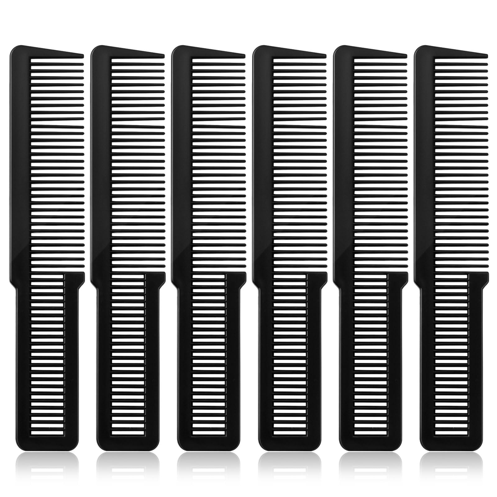 Amazon.com : 6 Pieces Hair Cutting Comb for Women, Professional Barber ...