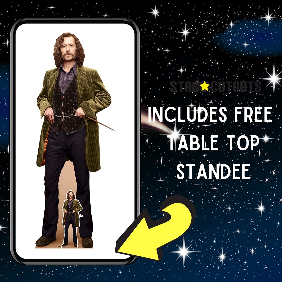 Star Cutouts Ltd SC1658 Cardboard Cutout Lifesize Sirius Black Harry