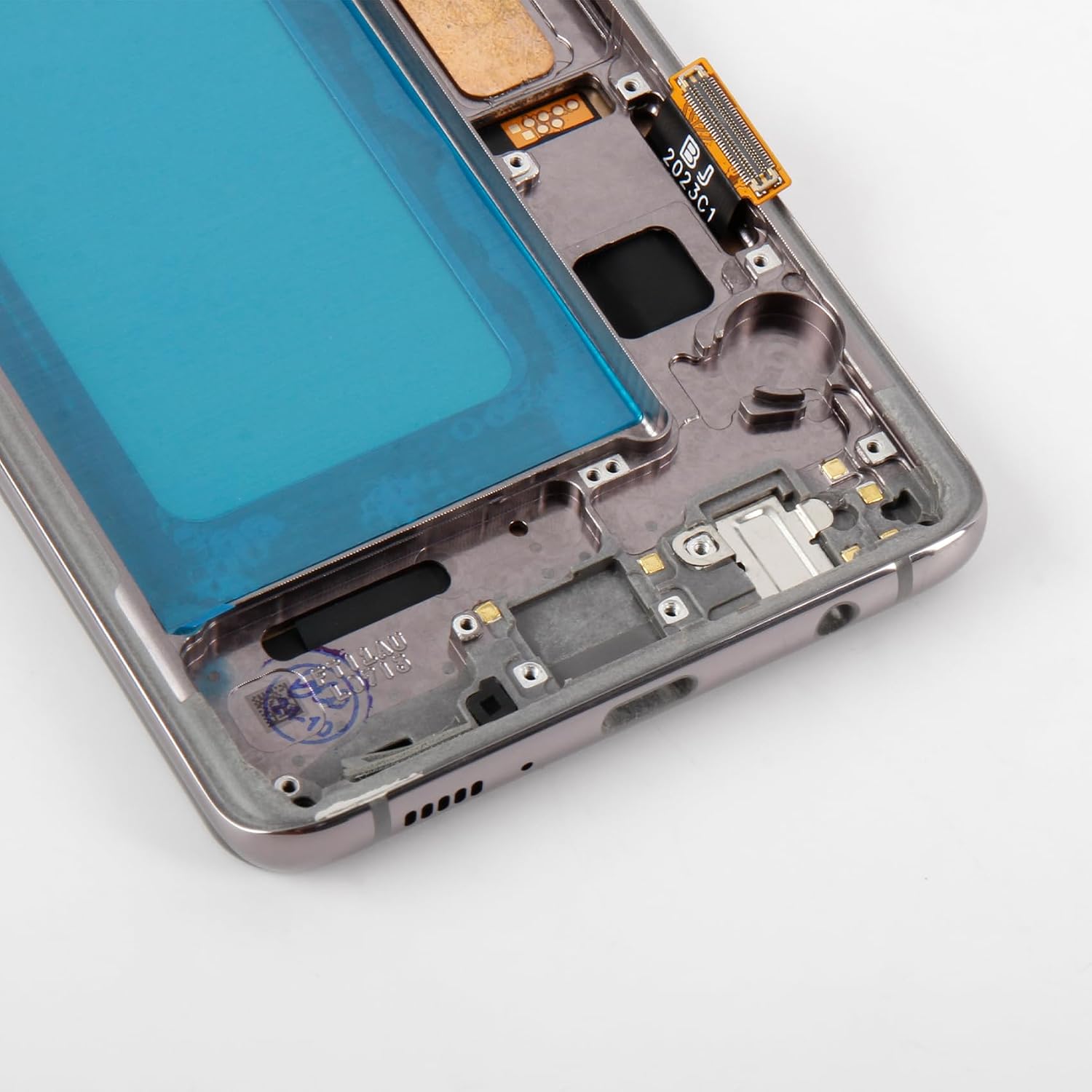InCell S10 Plus Display Screen Replacement (No Fingerprint Function) for Samsung Galaxy S10 Plus with Midnight Black Frame G975F/DS G975U G975W LCD Screen Touch Digitizer Assembly