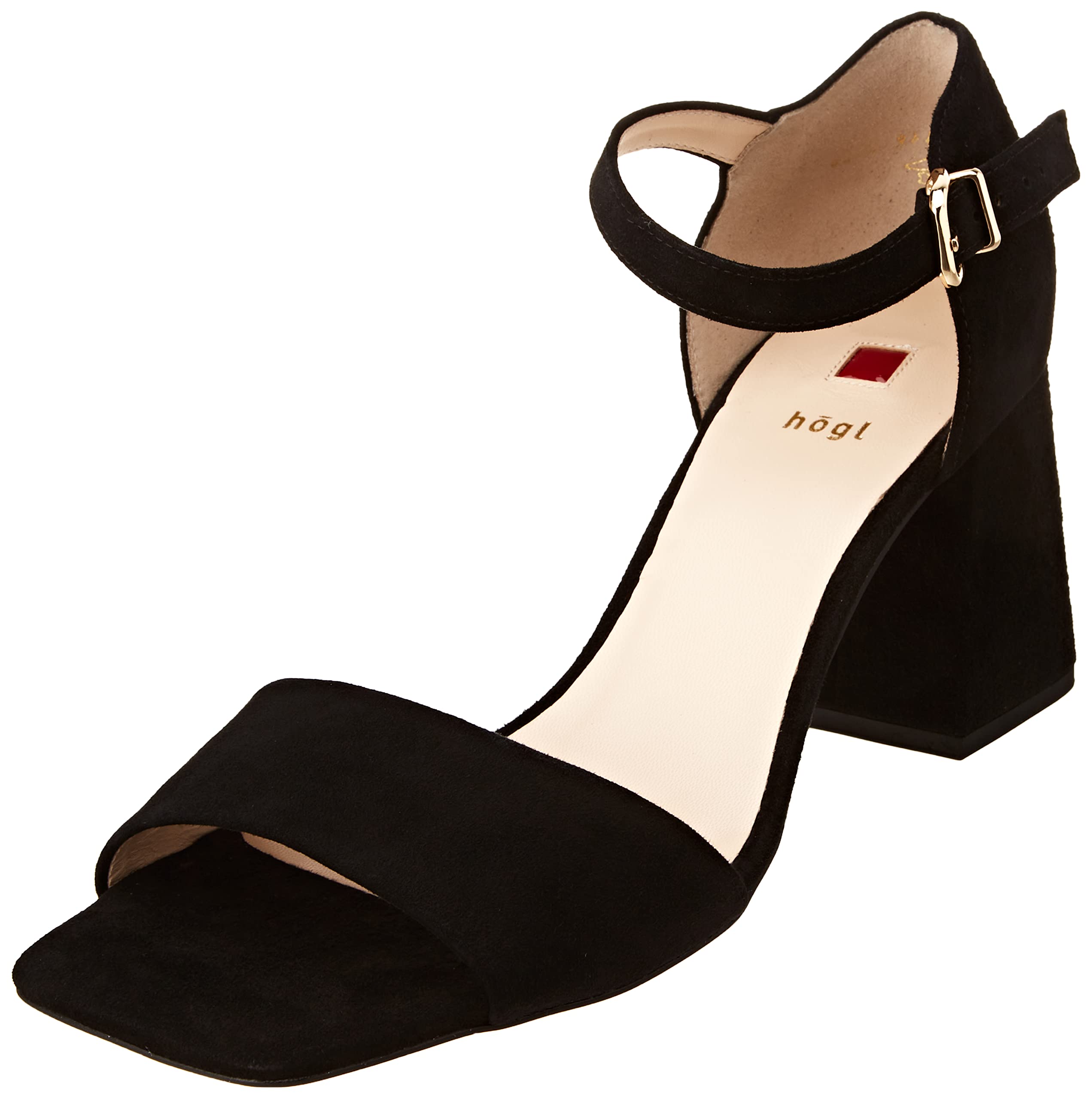 HÖGL Women's Beatrice Sandals, Black, 34.5 EU X-Weit