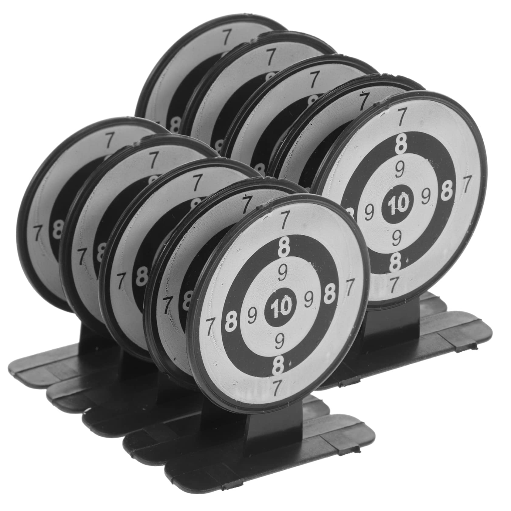 ERINGOGO Funny Boys and Girls Toys 10pcs Plastic Dartboard Target Outdoor Plaything for Children