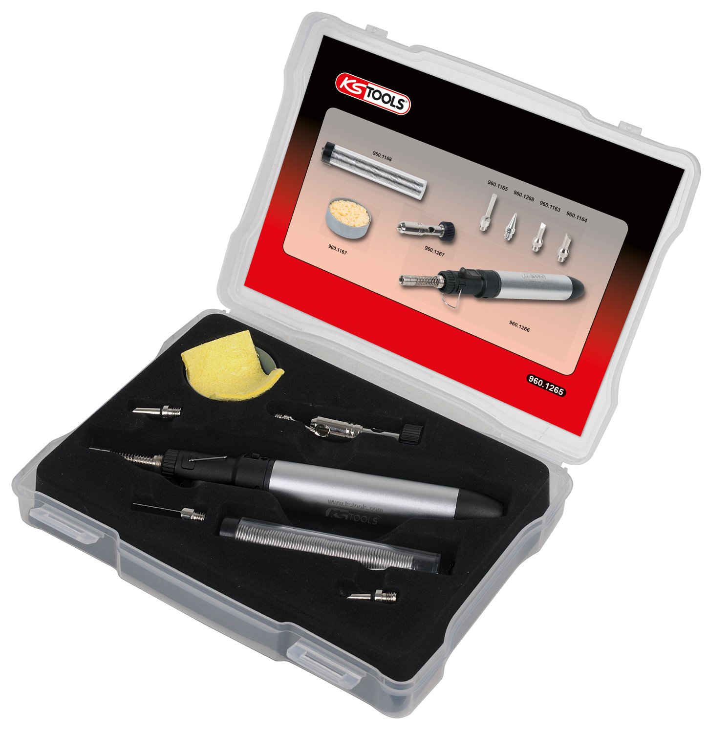 KS Tools 960.1265 Mikro-Löt-Satz, 8-teilig