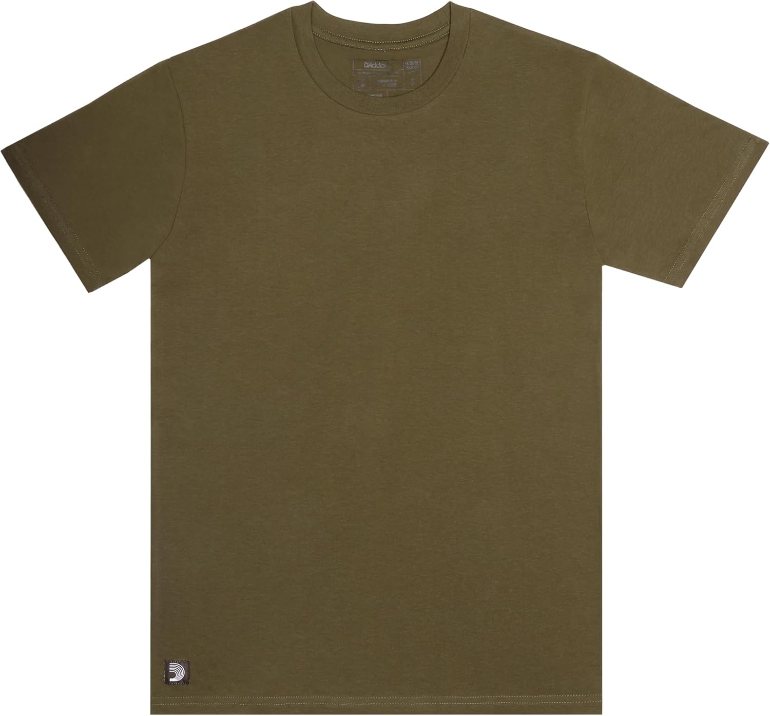 D'Addario American Stage Cable T-Shirt, Army Green, XL