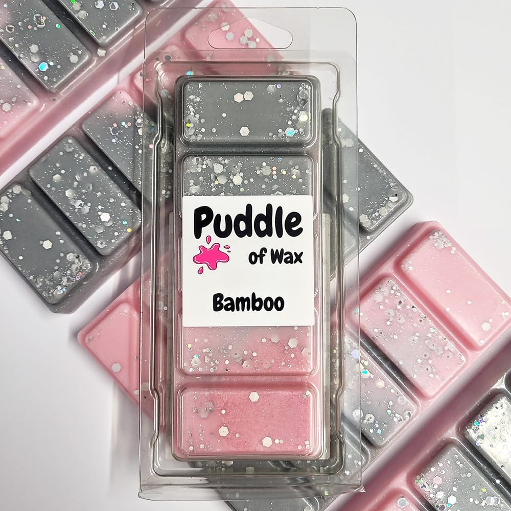 Puddle of Wax - Bamboo Soy Wax Melt Snap Bar - 50g - Perfume Scent - Vegan Friendly - Made in the UK