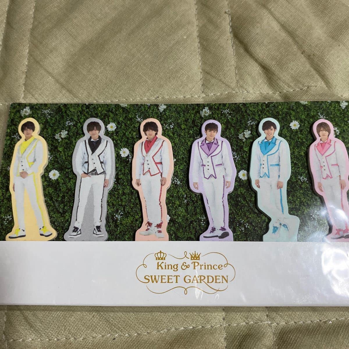 Amazon.co.jp: King&Prince Sweet GARDEN 永瀬廉 クリアファイル 付箋 