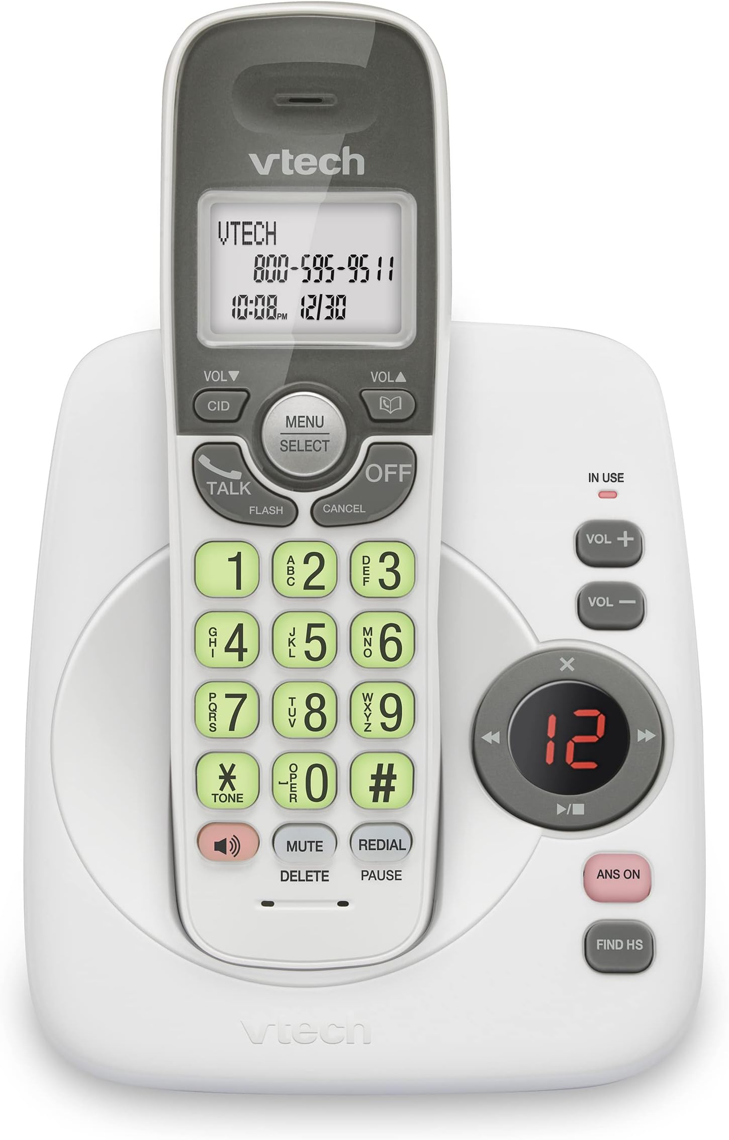 VTech CS6114 DECT 6.0 Cordless Phone with Caller ID/Call