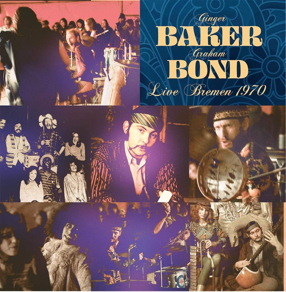 Ginger Baker and Graham Bond - Live Bremen 1970 NEW LTD BLUE VINYL LP