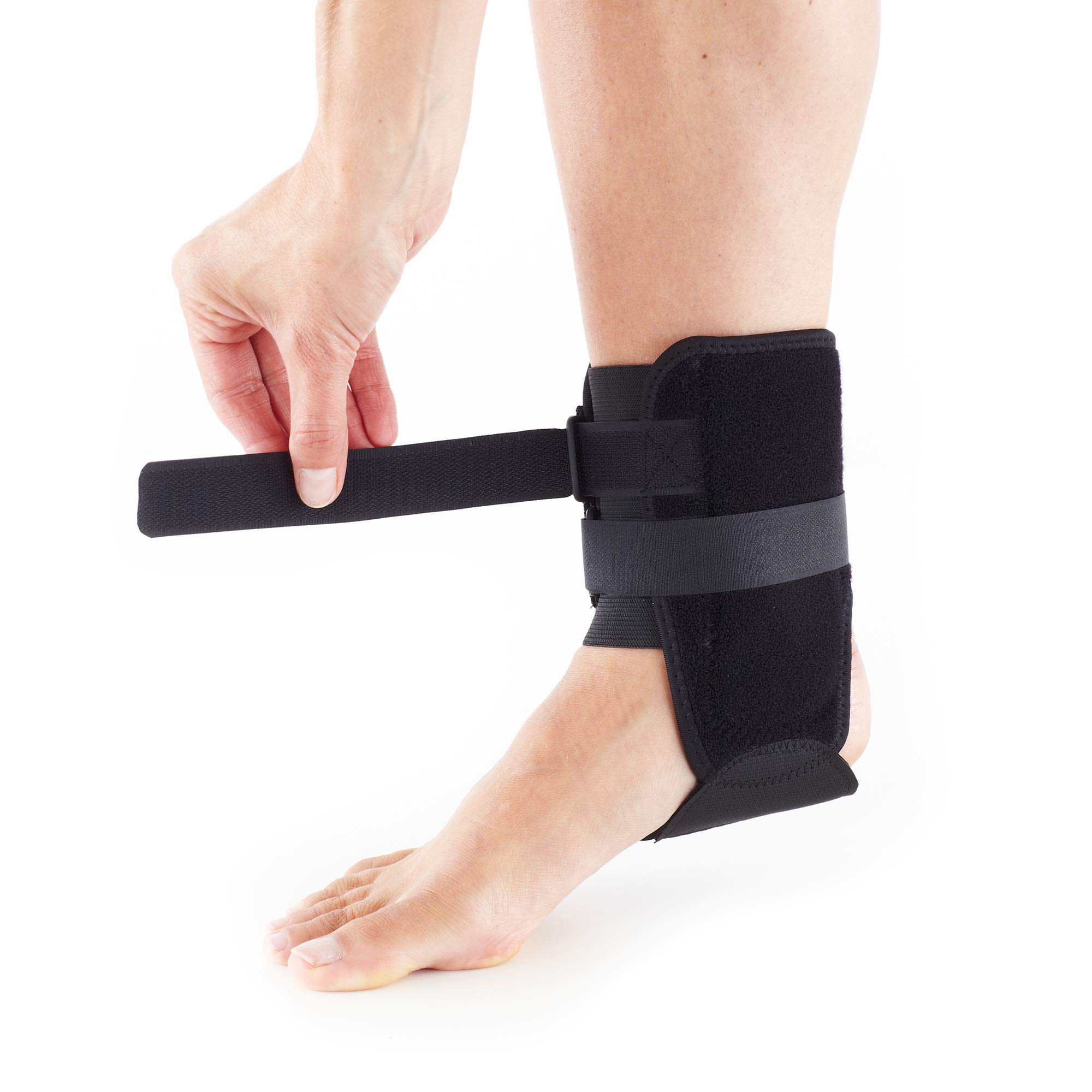 Rite Aid Adjustable Ankle Stabilizer, One Size | Support for Sore, Weak or Injured Ankles | Ankle Brace Fits Left or Right Ankle | Ankle Support