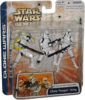 Star Wars Clone Wars Army of the Republic With Yellow Highlights