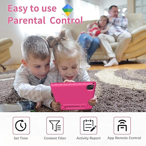 Miniatura 4 de Tablet para niños, tableta de 10 pulgadas para niños, Android 13, CPU de 8 núcleos, WiFi, batería de 12 horas, control parental, pantalla HD,