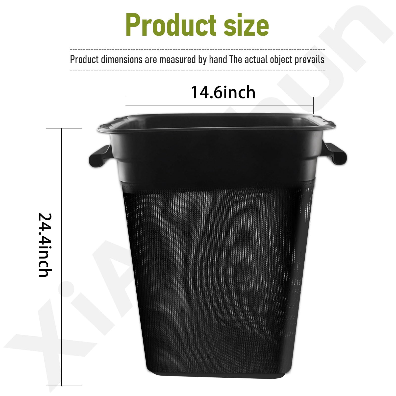 532400226 400226 - Bolsa de contenedor para tractor de césped Husqvarna Craftsman y bolsa triple de 46 pulgadas/48 pulgadas, reemplaza 532132431 960730028 966529101 966004401 96666600401
