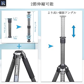 BENRO AGC4 コンビネーション三脚専用センターポール 定価39960円 Amazon | INNOREL 三脚センターポール 汎用性 延長ポール 40