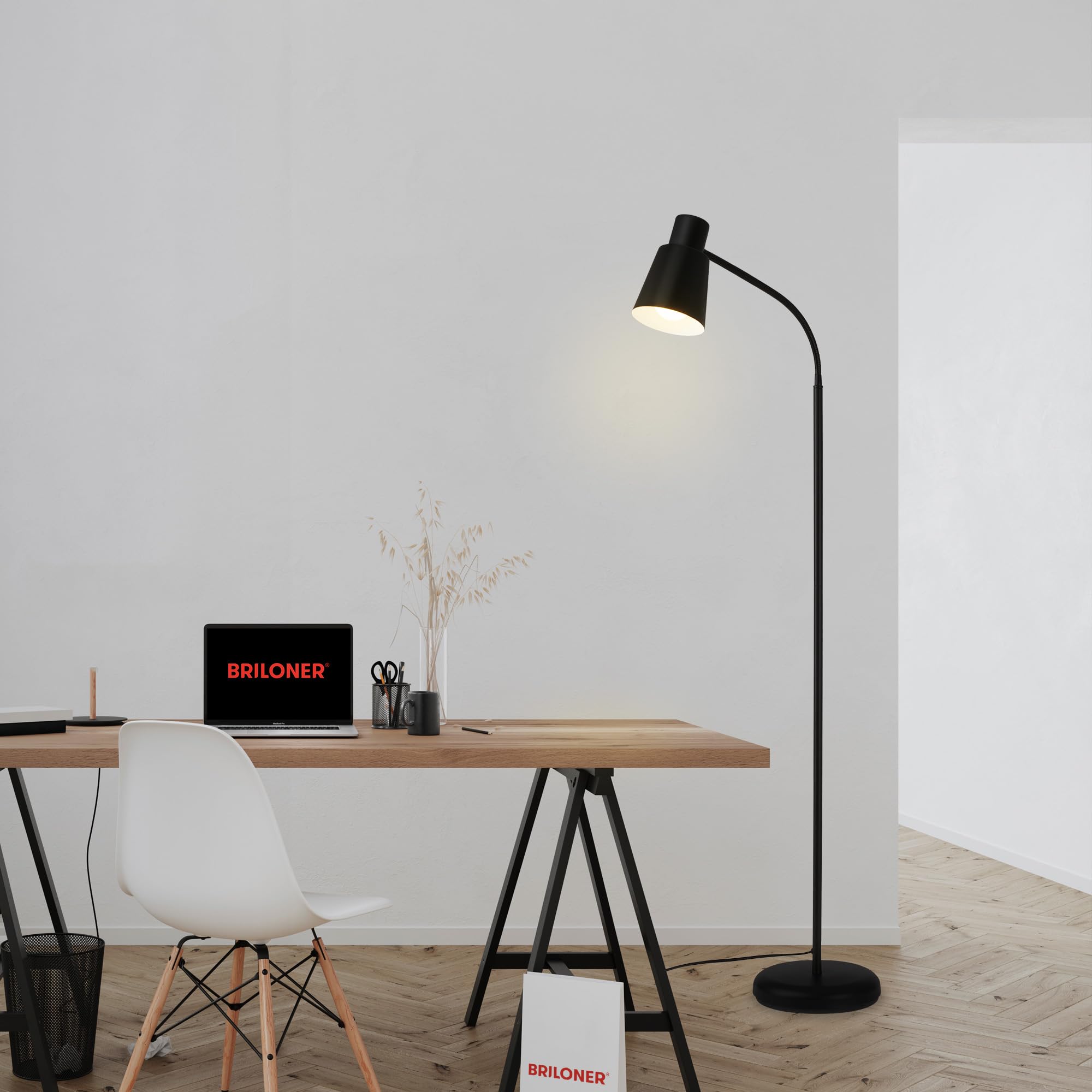 BRILONER Dimbare led-vloerlamp als decoratie in de