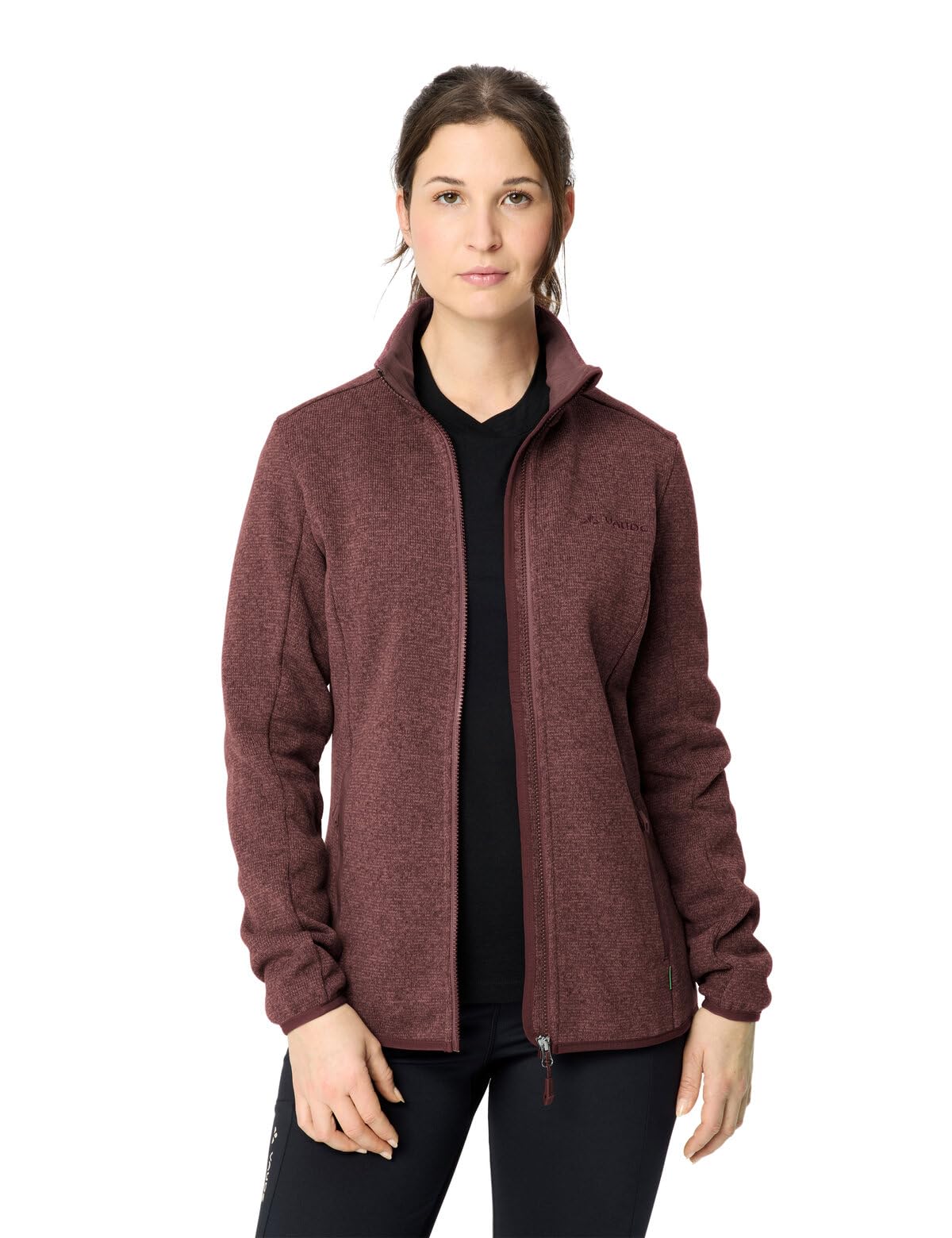 VAUDE Women's Rienza Jacket IV, wygodna i ciepła kurtka polarowa dla kobiet, do wędrówek lub dobrego samopoczucia, przyjemnie ciepła i wytrzymała