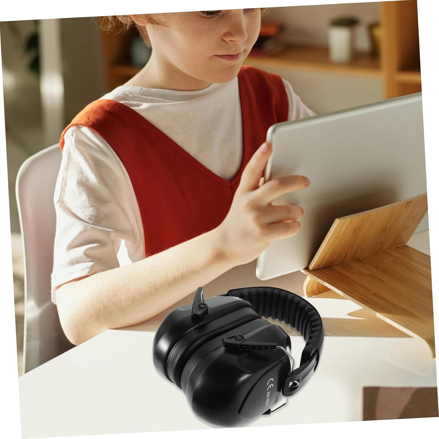 2pcs Soundproof Ear Protectors Comfortable Noise Reduction Earmuffs for Sleep and Shooting Advanced Noise Headphones for Adults Hearing Protection