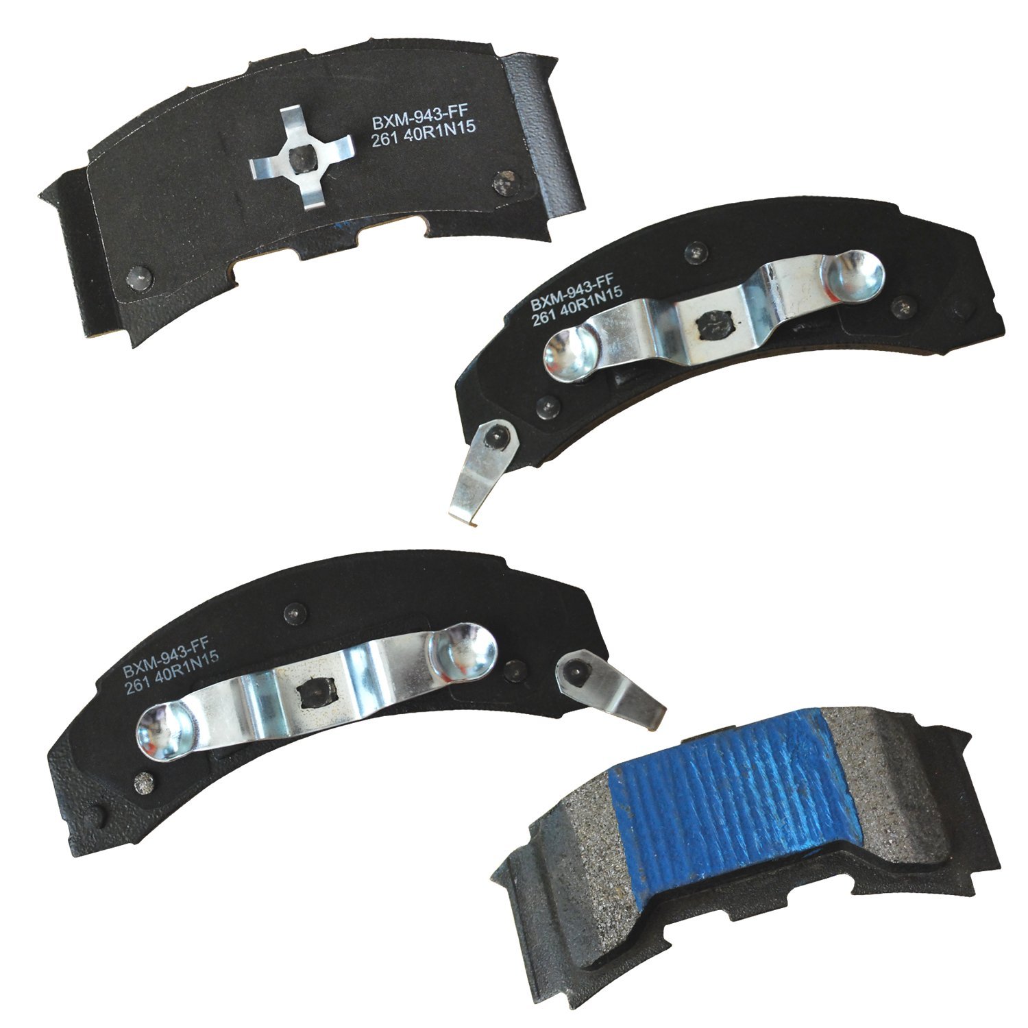 Bendix Premium SBM261 Semi-Metallic Front Brake Pads for Pontiac Fiero 1987-1984