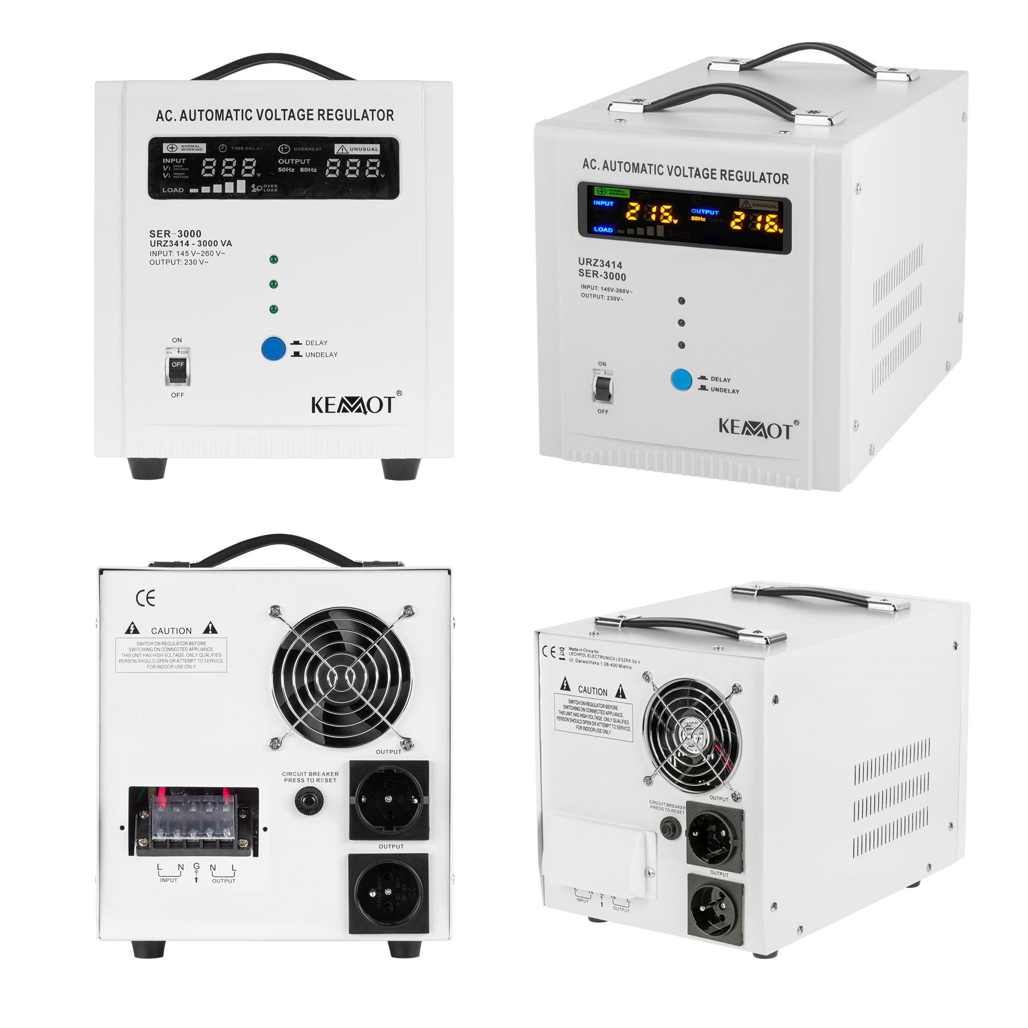 Kemot SER-3000 Automatic Voltage Regulator