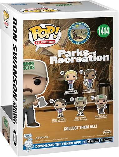 Miniatura 3 de Funko Pop! TV Parques y Recreación - Ron Swanson Pawnee Goddesses