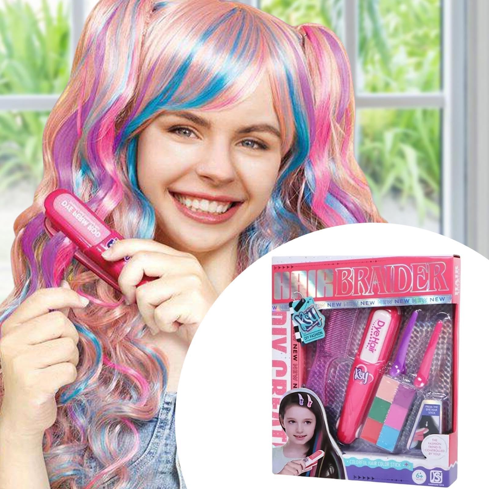 Amazon.co.jp: Cileznw キッズヘアカラーリングプレイセット、キッズ