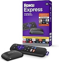 Roku Express Dispositivo de Streaming HD para TV (Spanish Edition) - Con VIX Premium, Control remoto con botones de acceso...