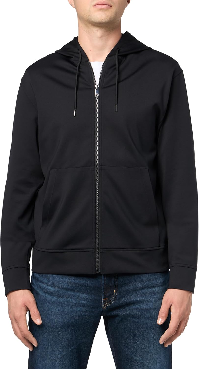 Theory mens Hoodie Full Zip in Mod Scuba