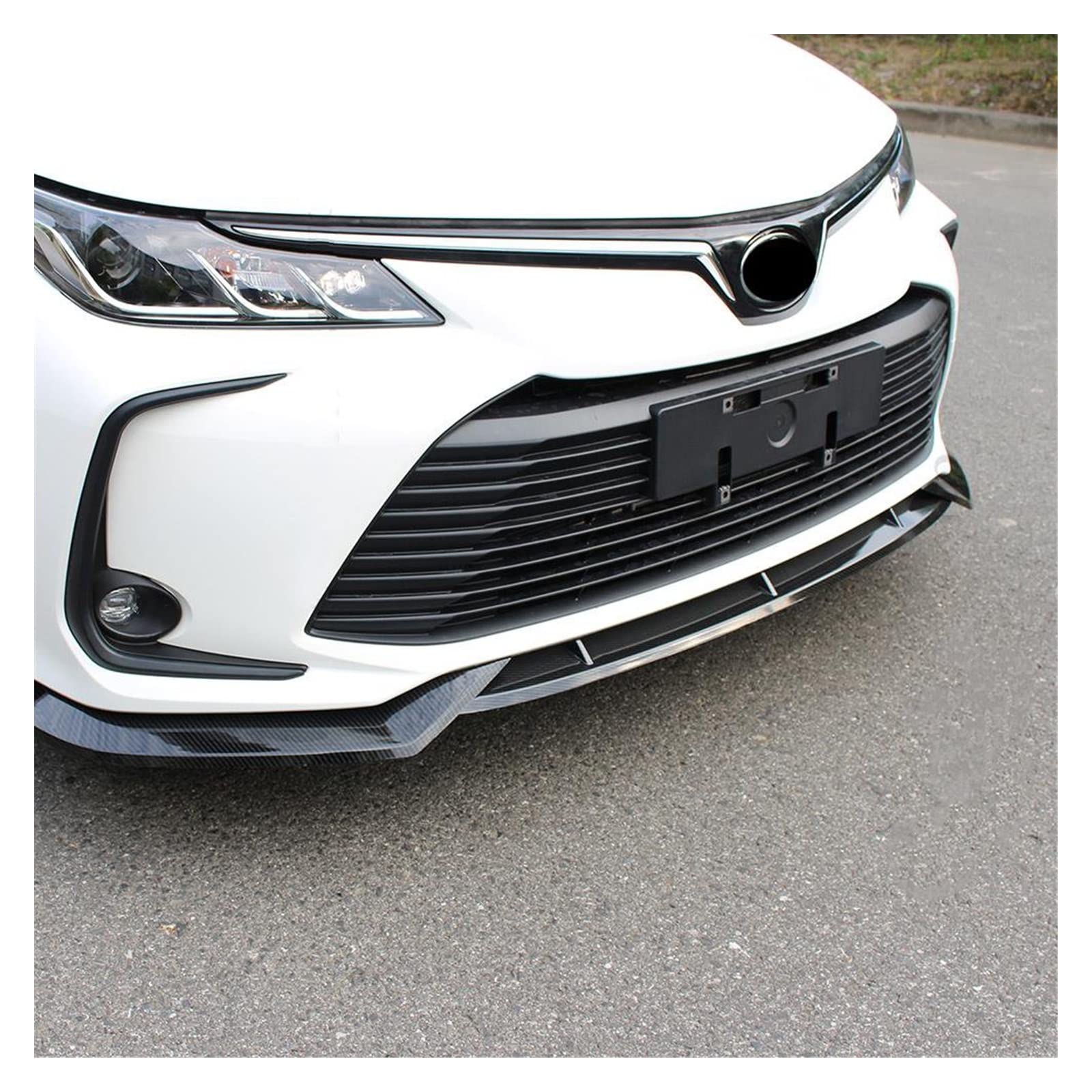 For 22-25 Toyota Corolla Auris Front Bumper Lip ABS Spoiler Gloss For 22-25 Toyota Corolla Auris Front Bumper Lip ABS Spoiler Gloss
