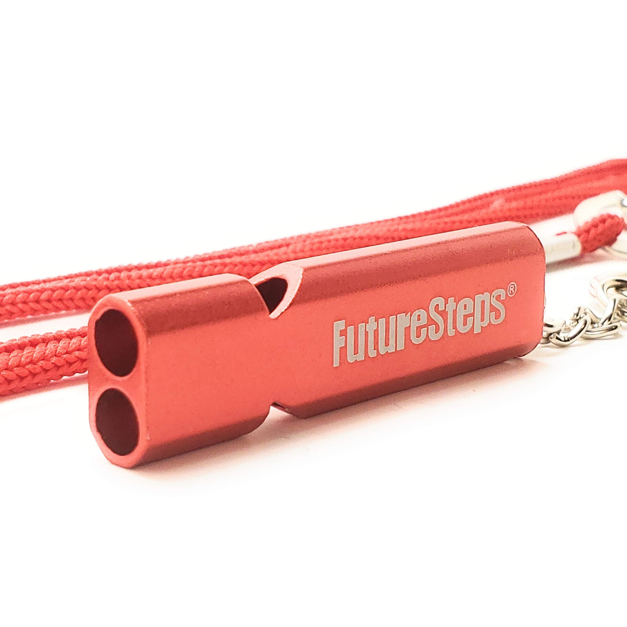 Pack De 5 Sifflets De Survie Rouges 120 DB - Pour Camping, Randonnée, Sécurité - Neuf