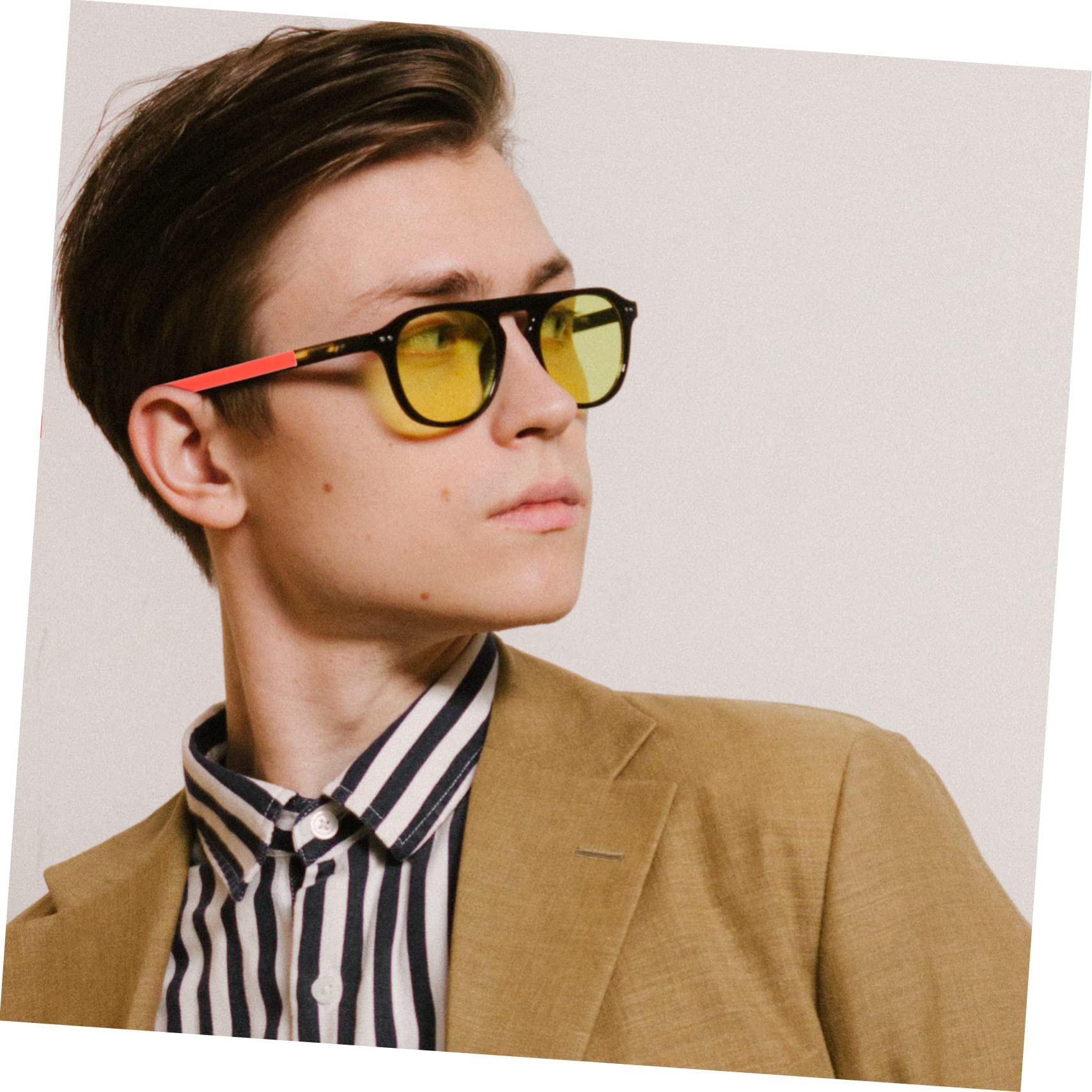 NOLITOY 5 Pairs Glasses Non-Slip Foot Cover Eyeglass Replacement Temples Silicone Eyeglasses Leg Covers Glasswear Drinking Glasses Leg Covers for Eyewear Accessories Flat Mouth