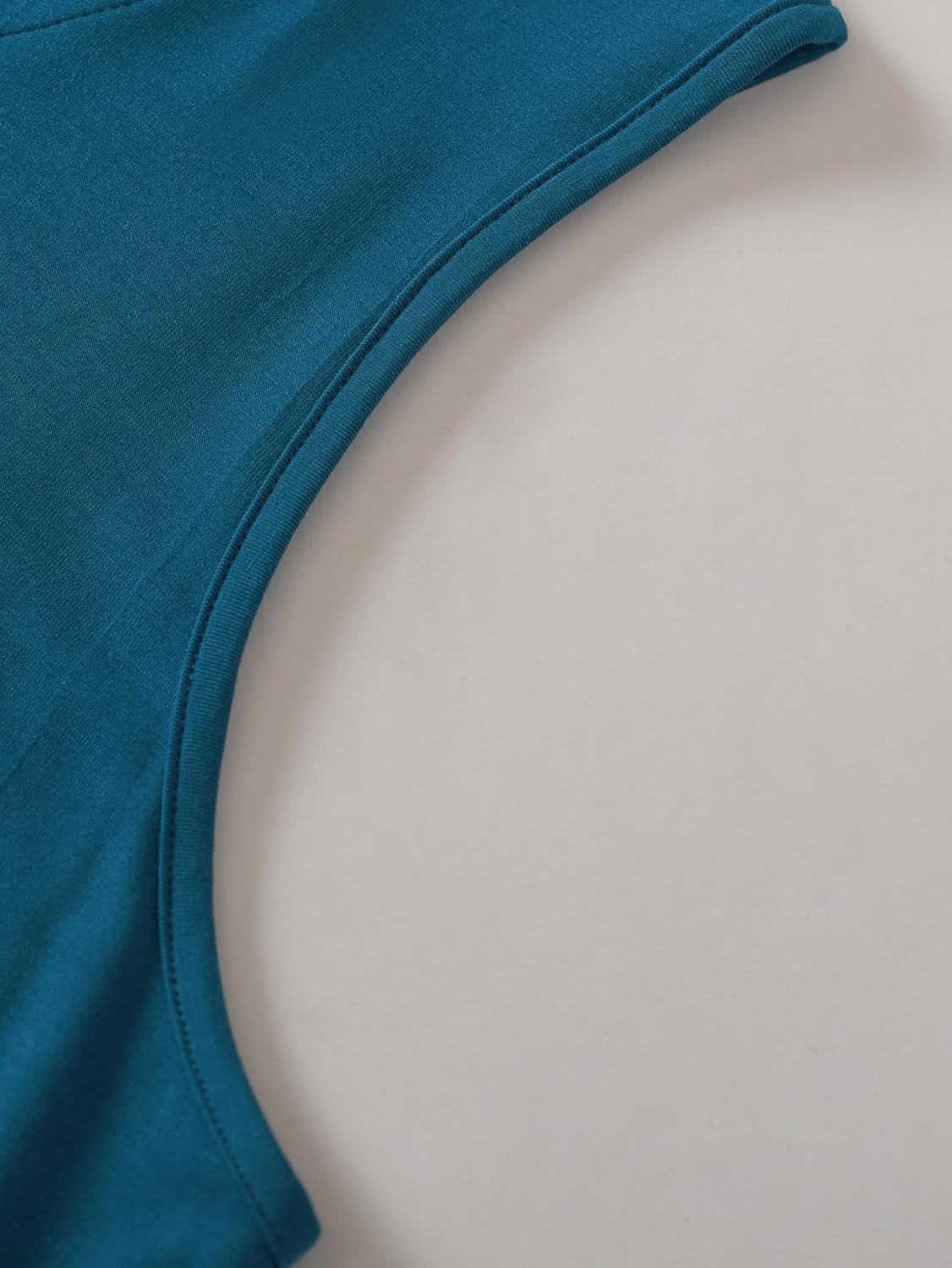 Latuza Women's Bamboo Viscose Button Up Pajama Tank Top and Shorts Lounge Set - Image 7