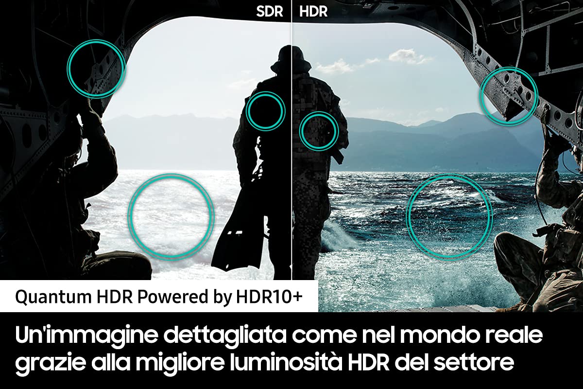 Samsung QE75QN900AATXZT Smart TV 75" Neo QLED 8K, Ultra HD, Processore Neo Quantum 8K con IA, HDMI 2.1,, 2021, Alexa, Google Assistant (Ricondizionato)