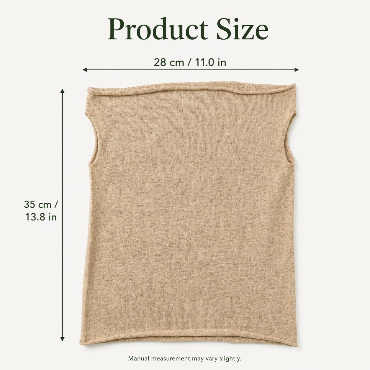 100% Hemp Linen Neck Gaiter for Men Women, Face and Neck Cover for Hot Weather Sun