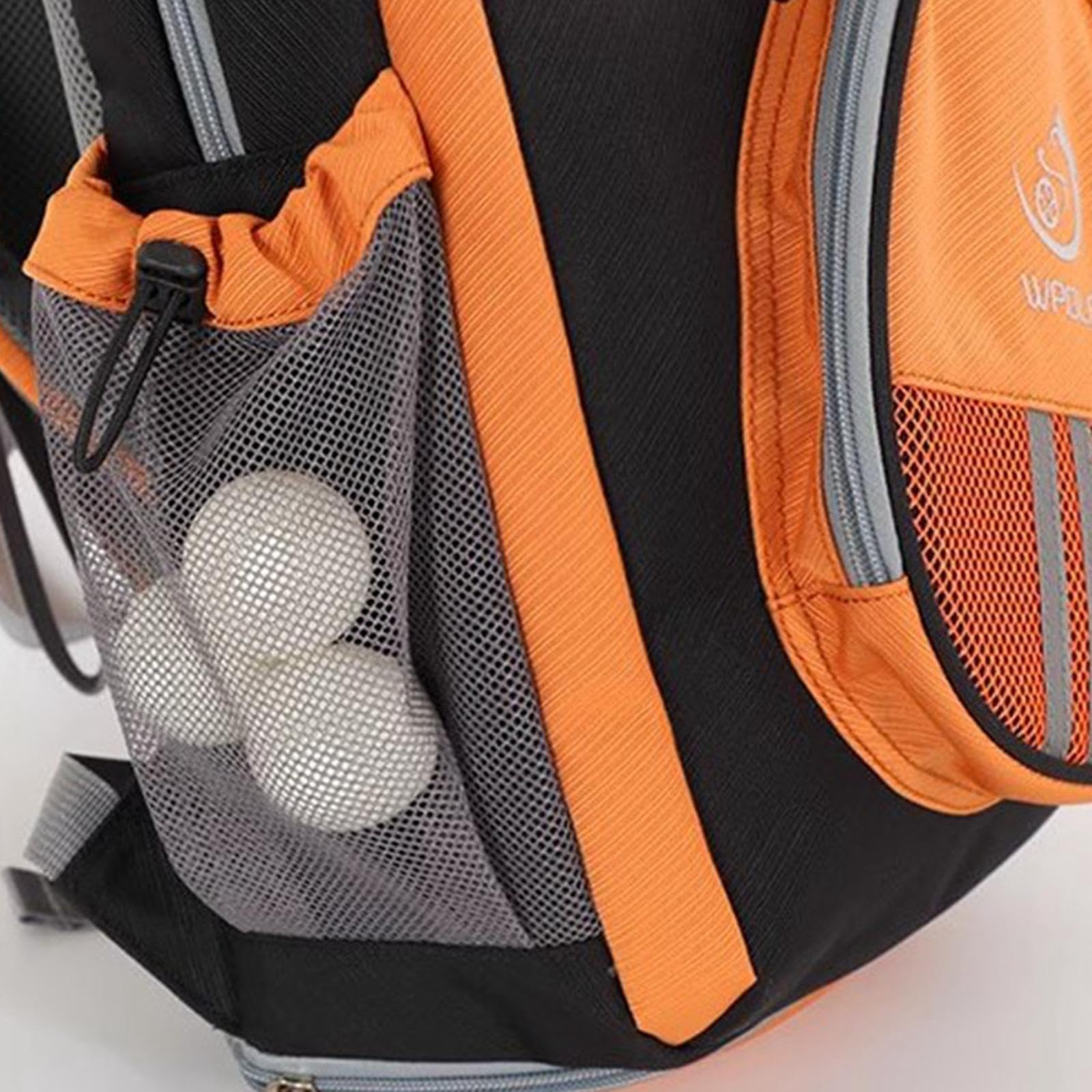Borsa per Racchetta da Pong Zaino Sportivo per Atleta, Multifunzionale con Scomparto per Scarpe Custodia per Paddle da Pong per Allenamento