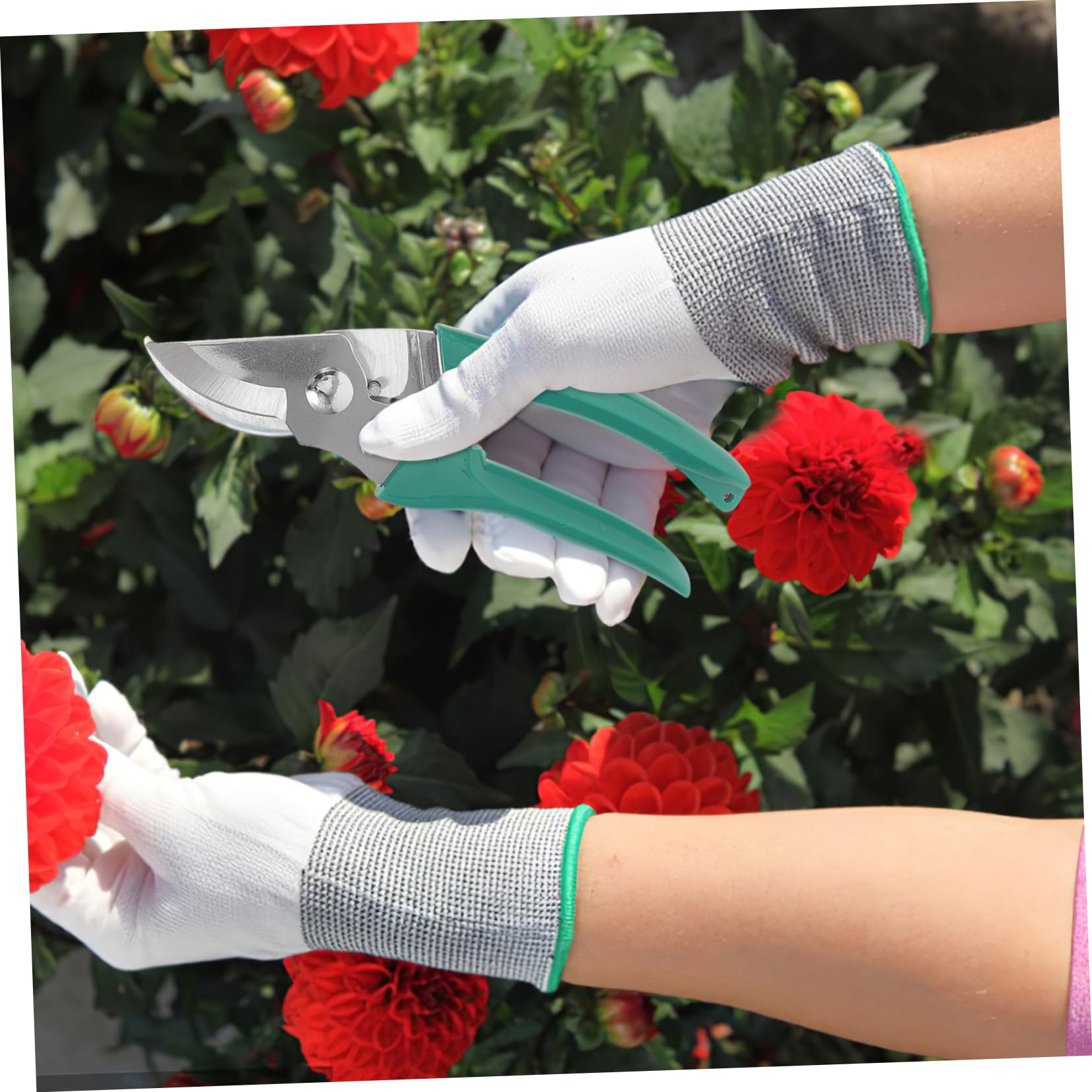 BESPORTBLE -Un Outil De Jardinage - Ensemble De Pelle Râteau Truelle Cisaille Pulvérisateur Étui De Rangement - Parfait pour Ameublir Le Sol