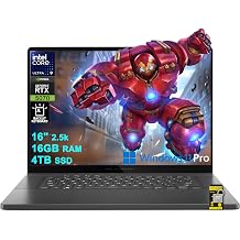 ASUS ROG Zephyrus G16 Gaming AI Laptop 16" 2560x1600 OLED 240Hz 500nits Intel 16-core Ultra 9 285H 16GB RAM 4TB SSD GeForce RTX 5070 Up to 798 AI Tops RGB Backlit Win11Pro ICP Hub