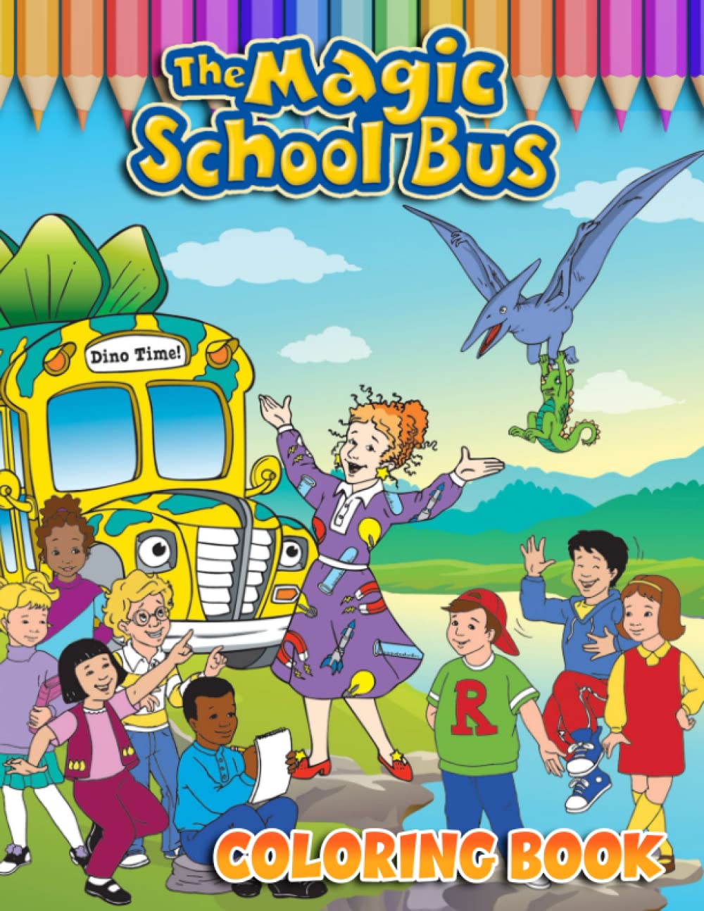 Buy Magic School Bus Coloring Book: Magic School Bus Coloring Pages To ...