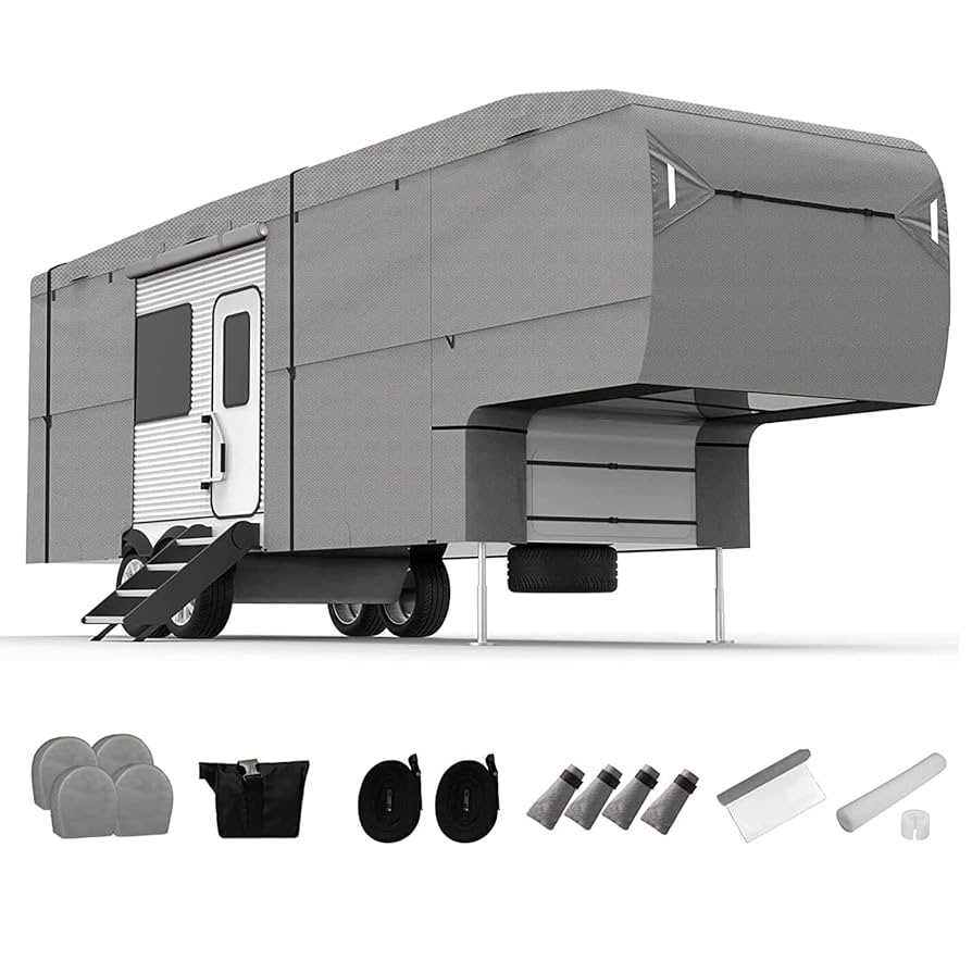 camper Right ¥12,000 Amazon.com: XGEAR 5th Wheel RV Cover Windproof Camper Cover