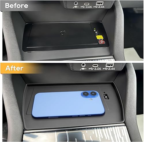 Vista 10 de LFOTPP Organizador de consola central Edge para 2021 2022 2023 2024 F o r d Edge Bandeja de consola [SE/SEL/ST-Line/Titanio/ST] Accesorios de borde