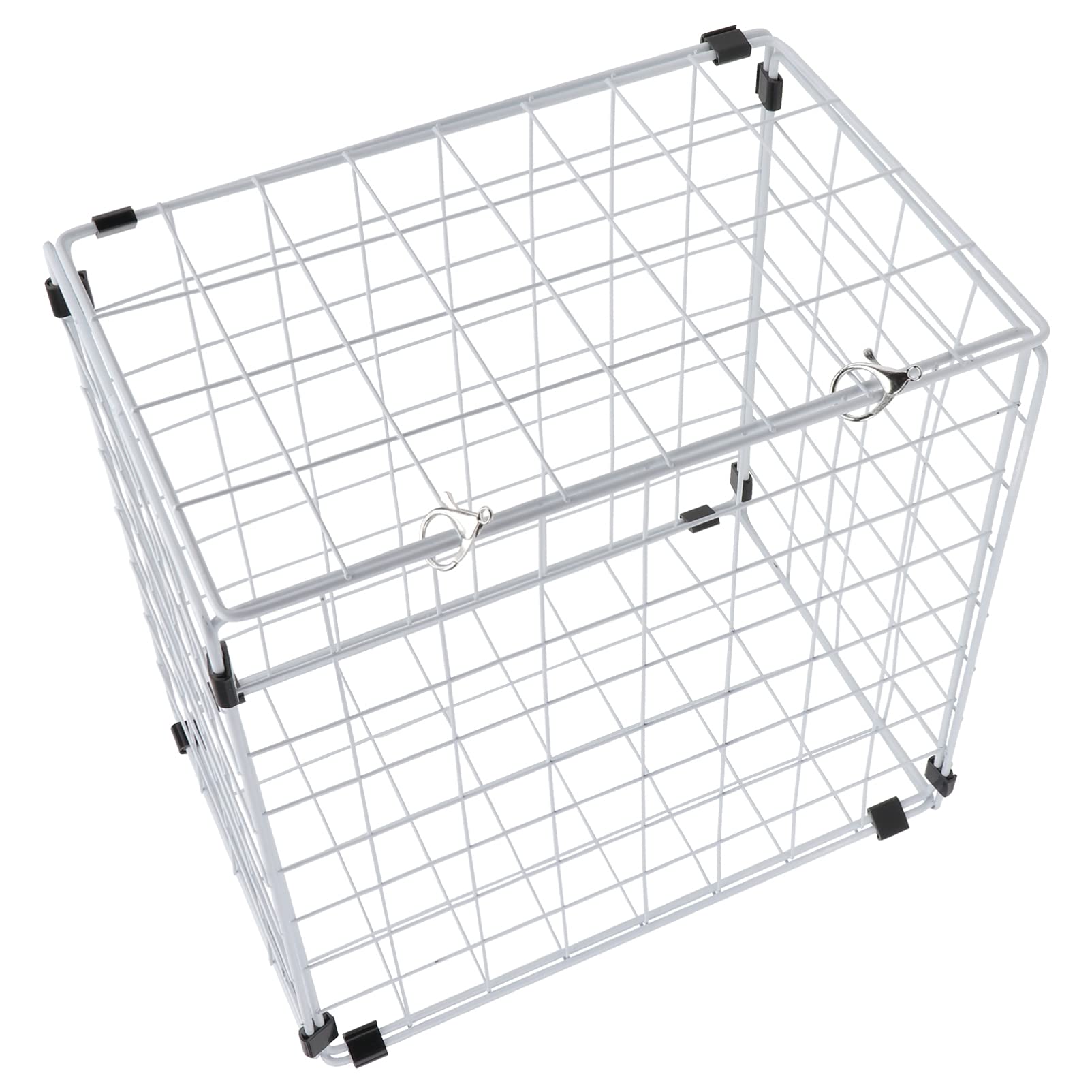 Cage chat pliable transporteur animaux voiture fer anti-rayures petit chat