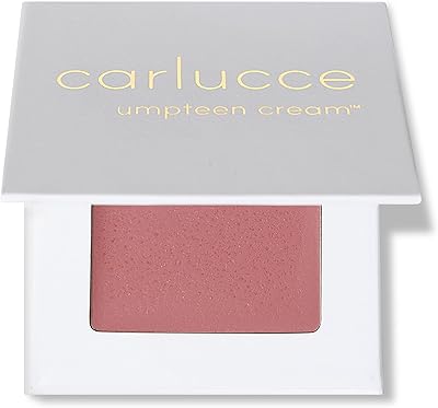 Carlucce Umpteen 3-in-1 Vegan Multi-Use Cream Color Palette - Innocent - Makeup & Skincare in One, High Pigment Formula for Lips, Cheeks & Eye Base