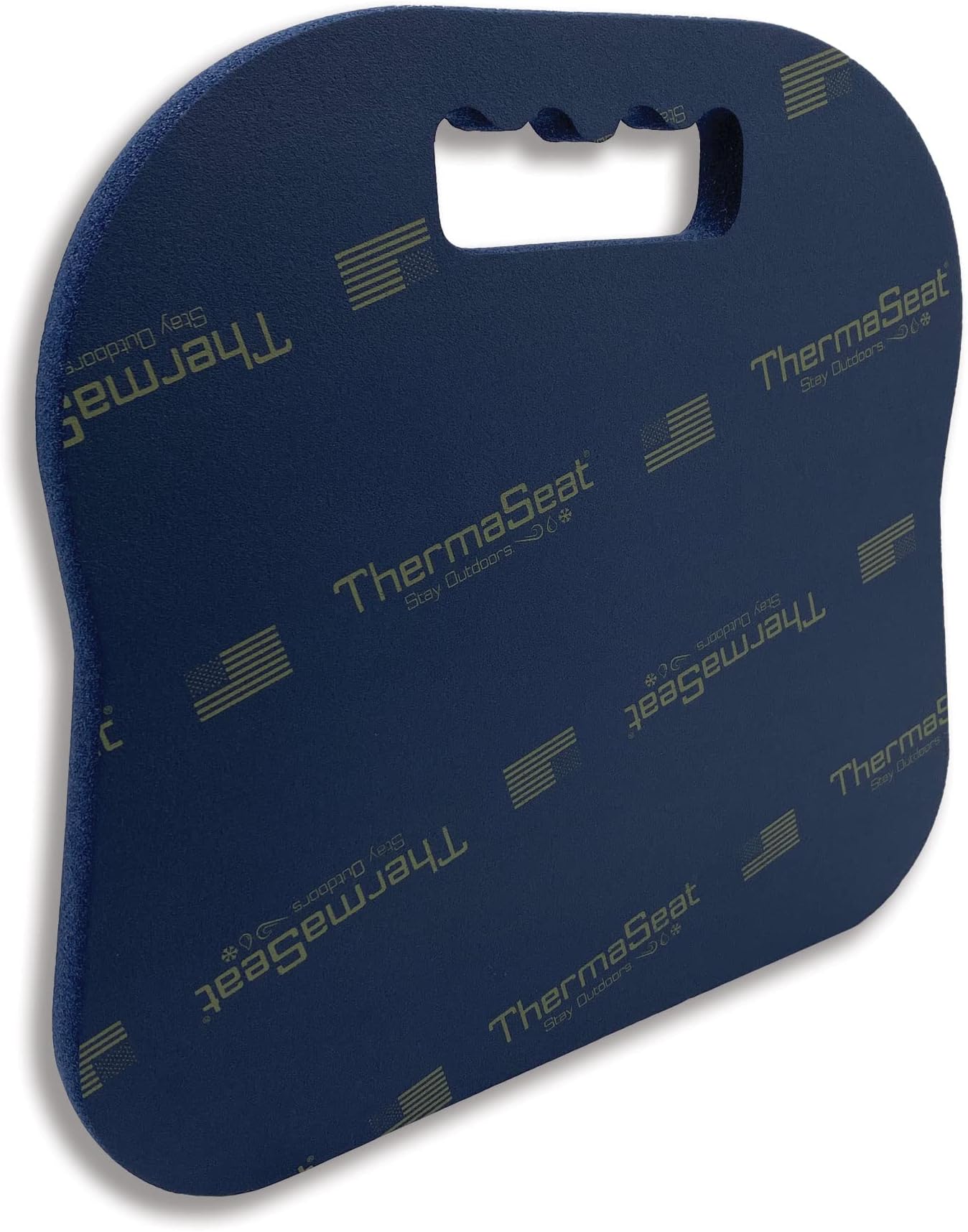 Northeast Products Therm-A-SEAT Sport Cushion Stadium Seat Pad, Navy Blue 13"x14"x.75"