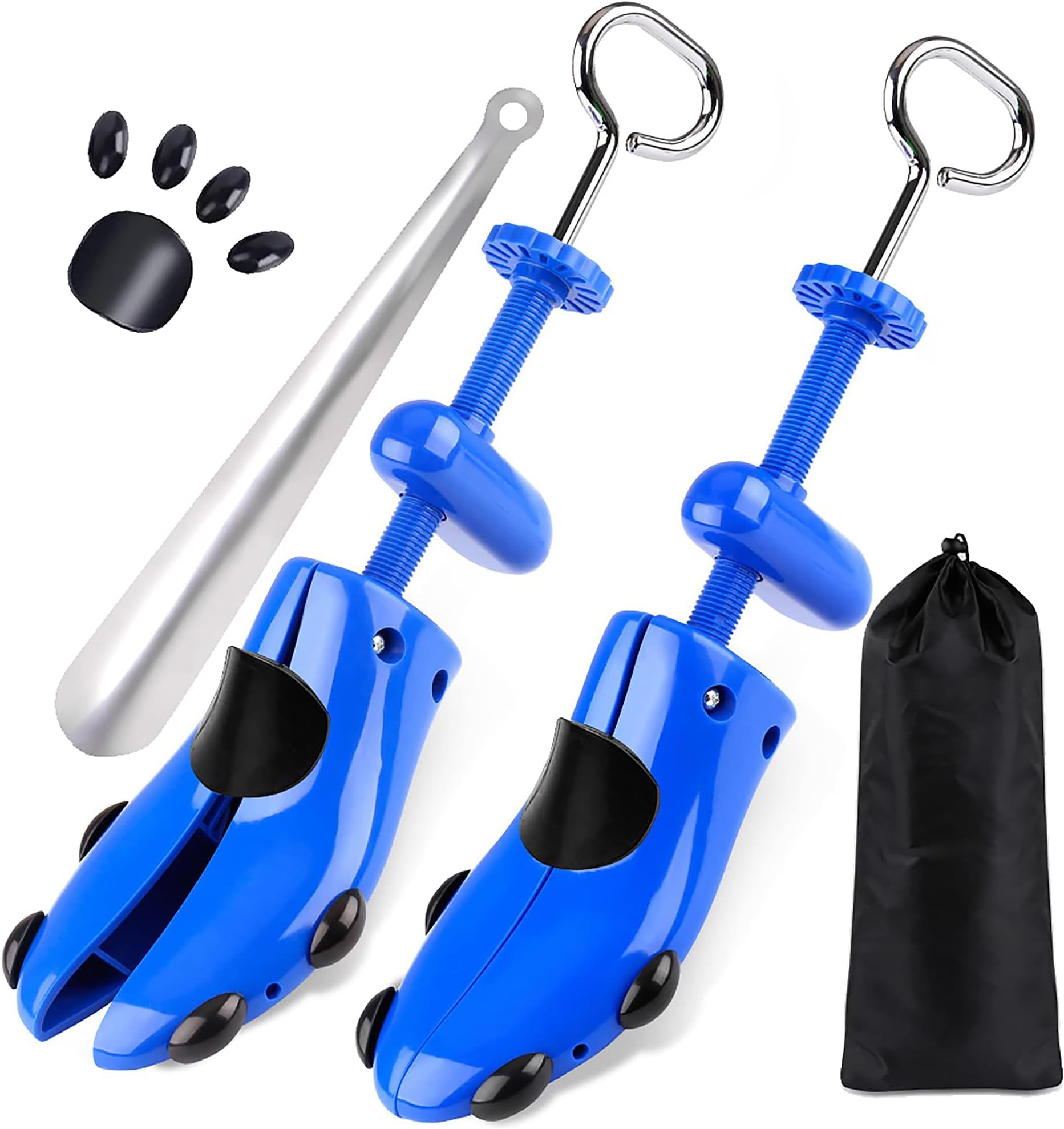 Shoe Stretcher, Plastic Pair of 4-way Adjustable Shoe Expander Shoe Tree Widener for Wide Feet Bunions