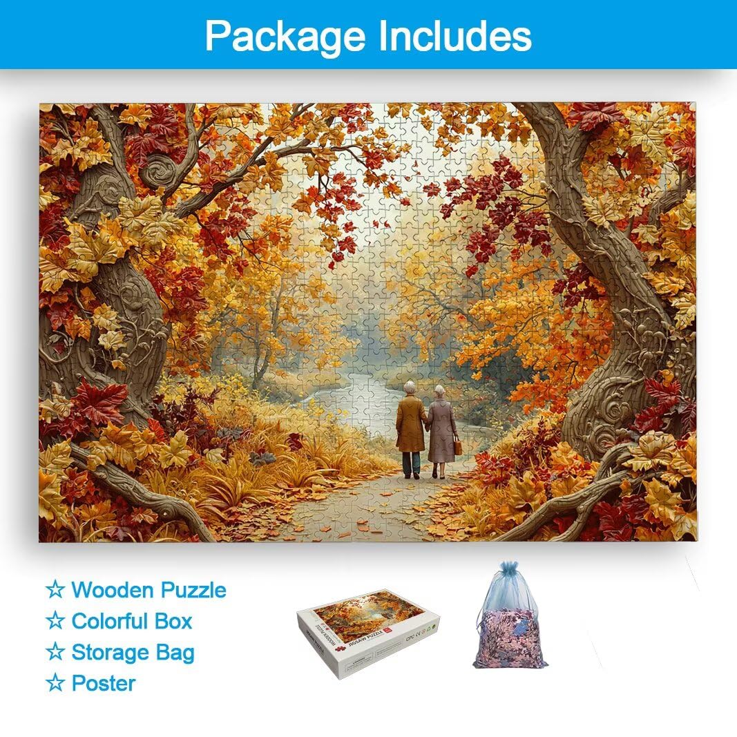 Puzzle Otoño, Puzzle 3000 Piezas para Adultos, Regalo Mujer/Hombre -2495