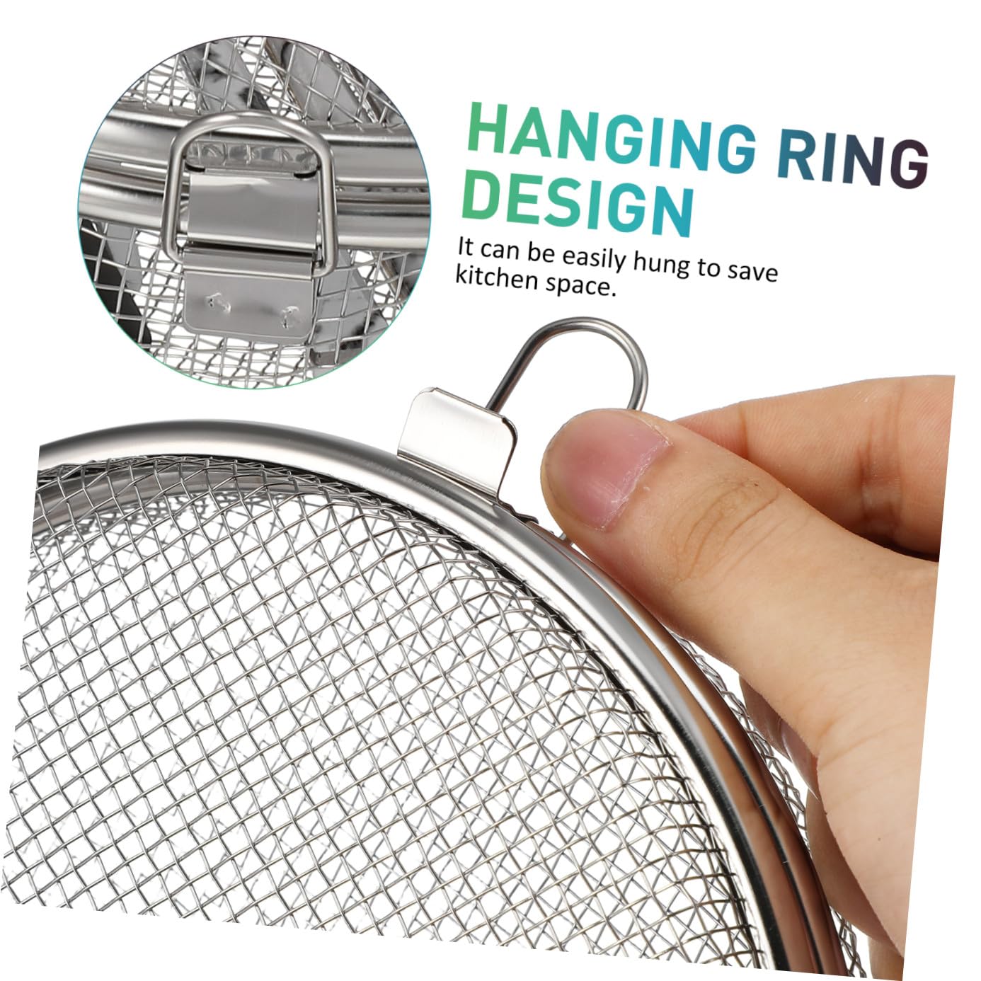 Hohopeti Cesto Lavavajillas Inoxidable De Malla Resistente Para Cubiertos y Utensilios Soporte Metalizado Para Cocina Organizador Práctico Para Tenedores y Cuchillos