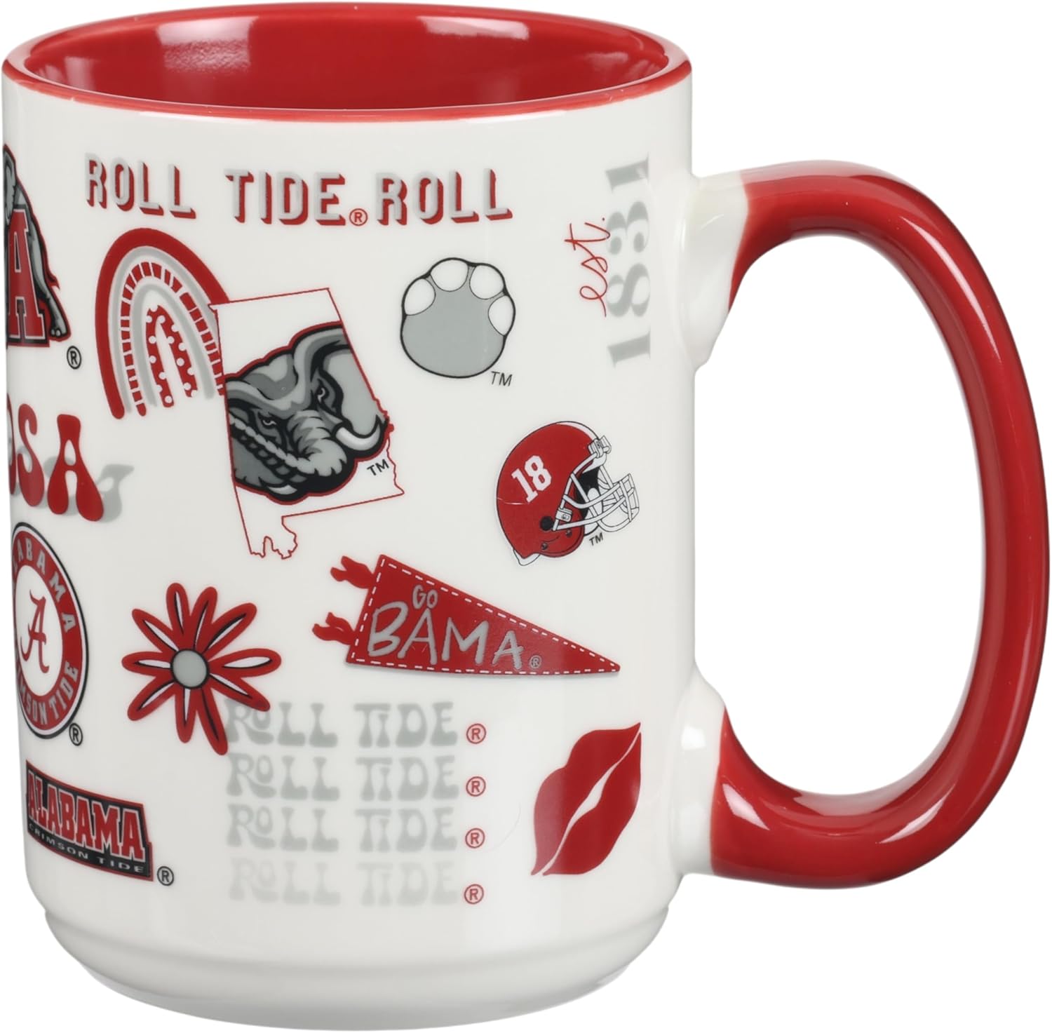 The Memory Company | Licensed NCAA 15oz Wood Handle Mug